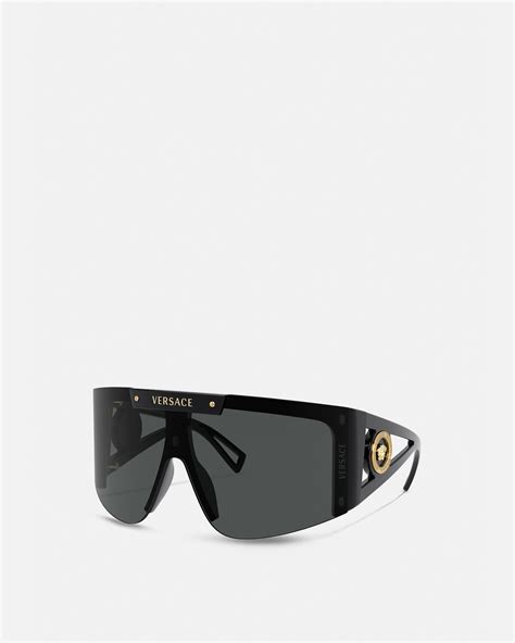 versace black and white sunglasses